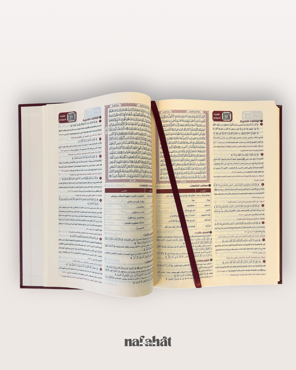 Al Qurân taddabbur wa 'amal grand format (mushaf pour la méditation et l'application) - القرآن تدبر وعمل