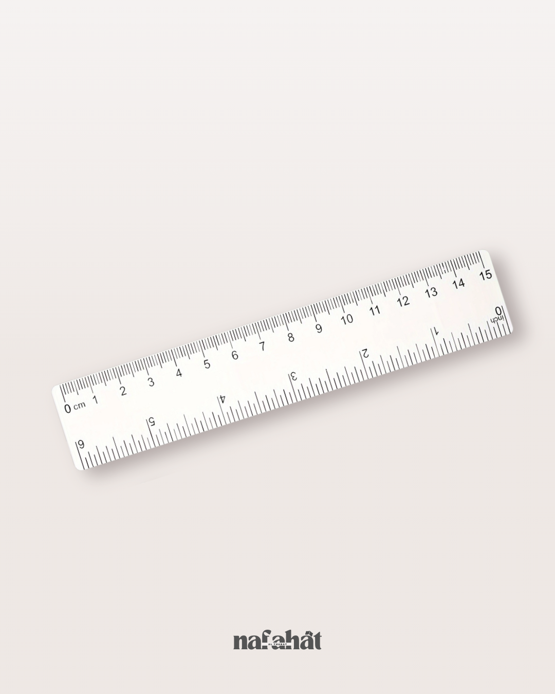 Règle transparente (15cm)