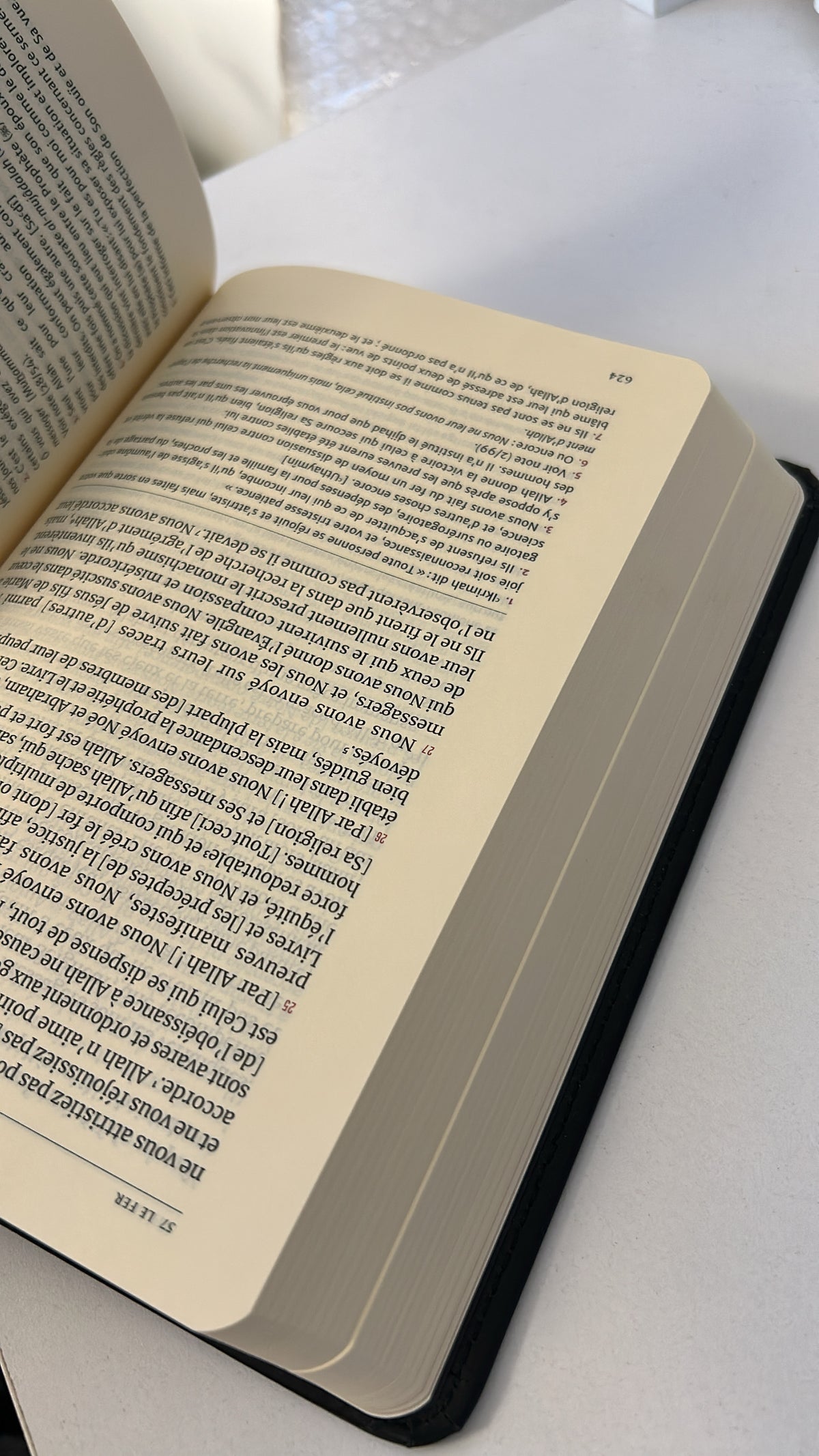 Coran Tawbah en Français - Moyen Format Poche