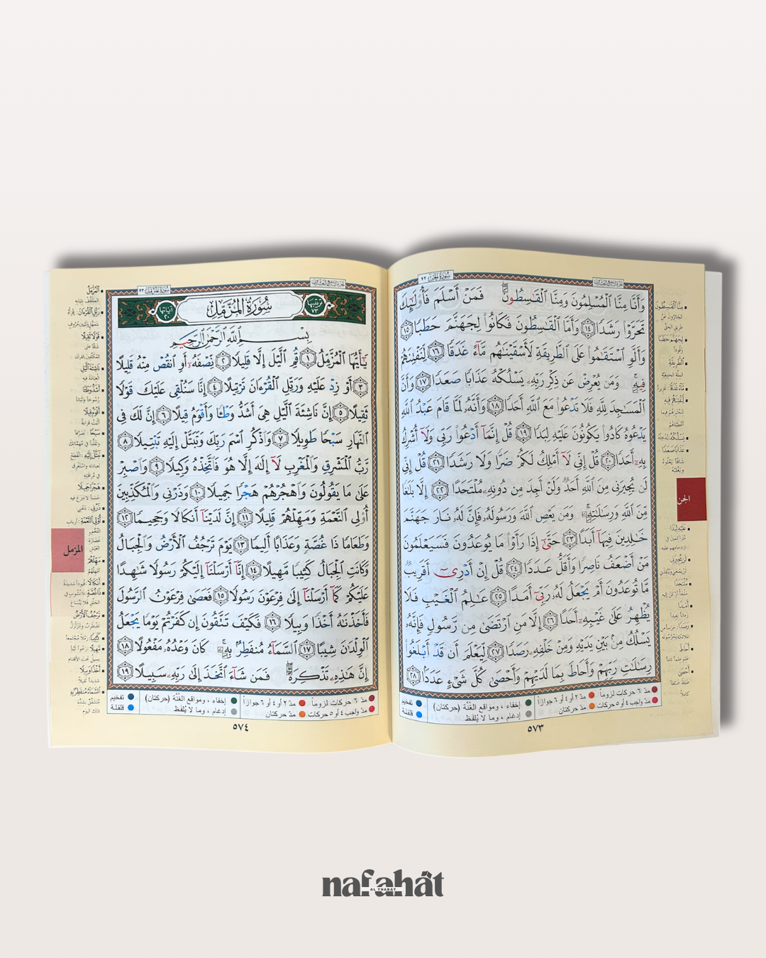 Livret Juzz Tabarak Hafs - Maxi Format 34x24 cm