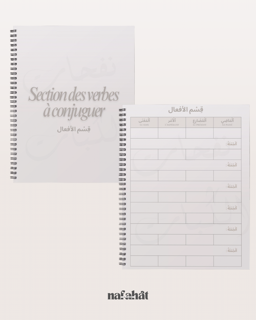 Vocabulary Notebook (Mufakkirat al-Mufradât) – Exclusive to Nafahât Al Thabat