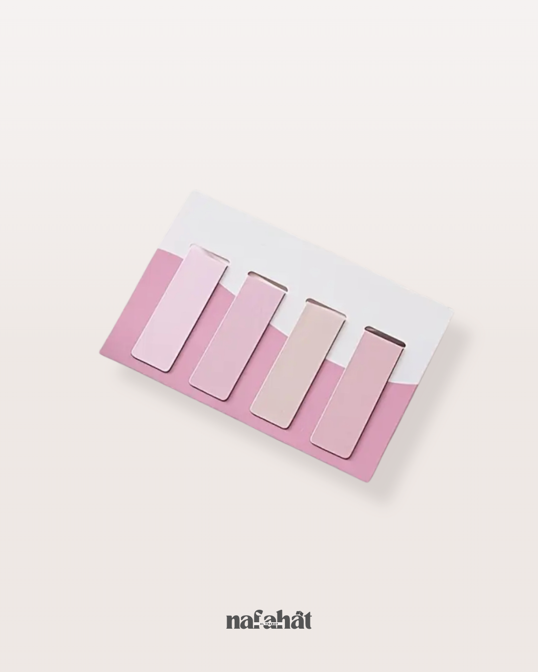 Set de 4 Marque-pages magnétiques (couleur au choix)