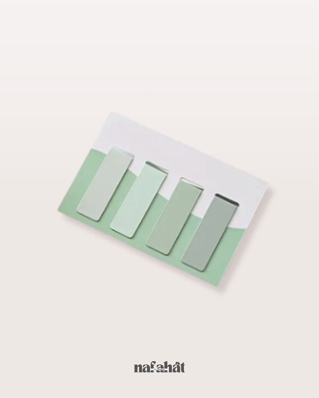 Set de 4 Marque-pages magnétiques (couleur au choix)