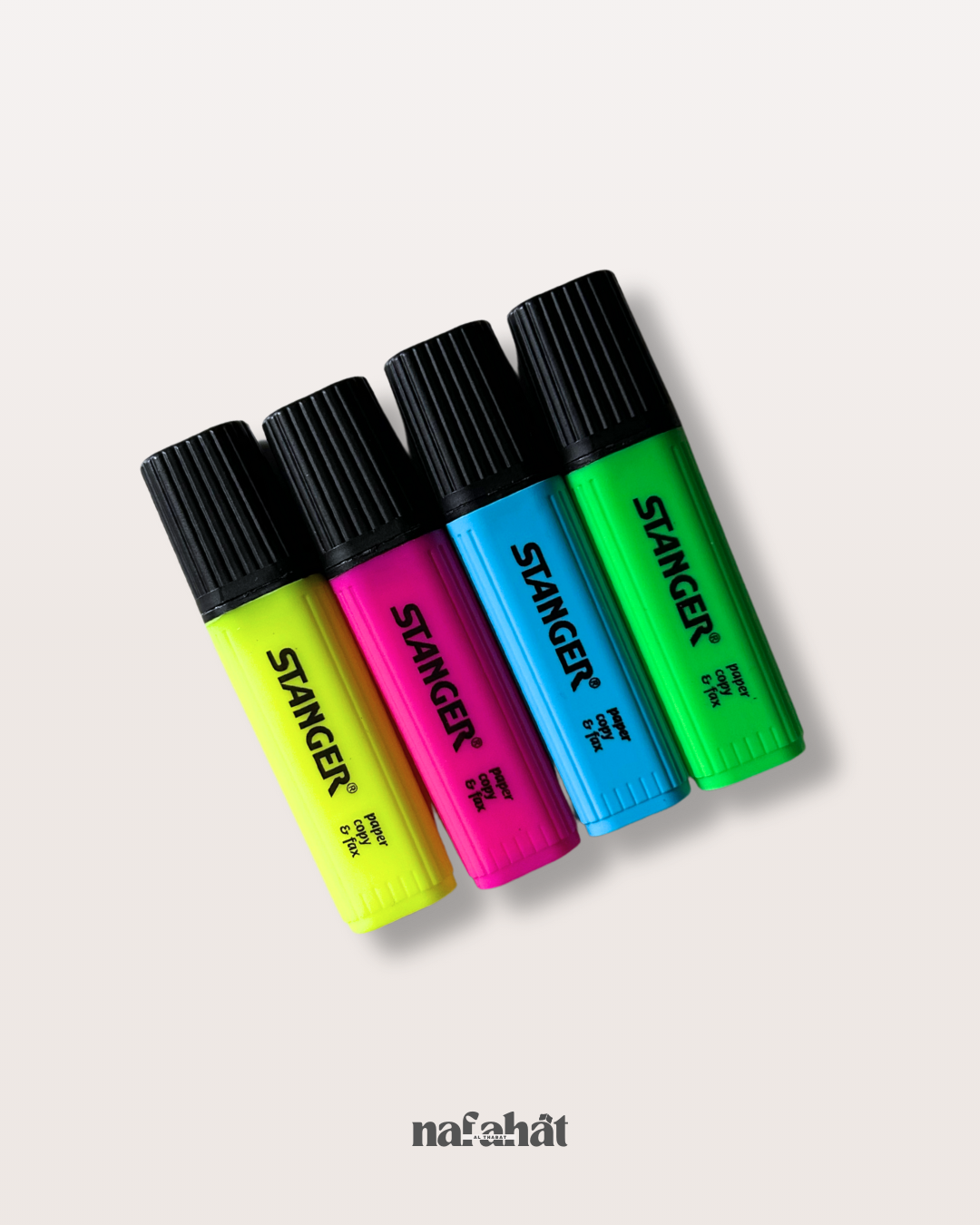 Lot de 4 surligneurs fluo