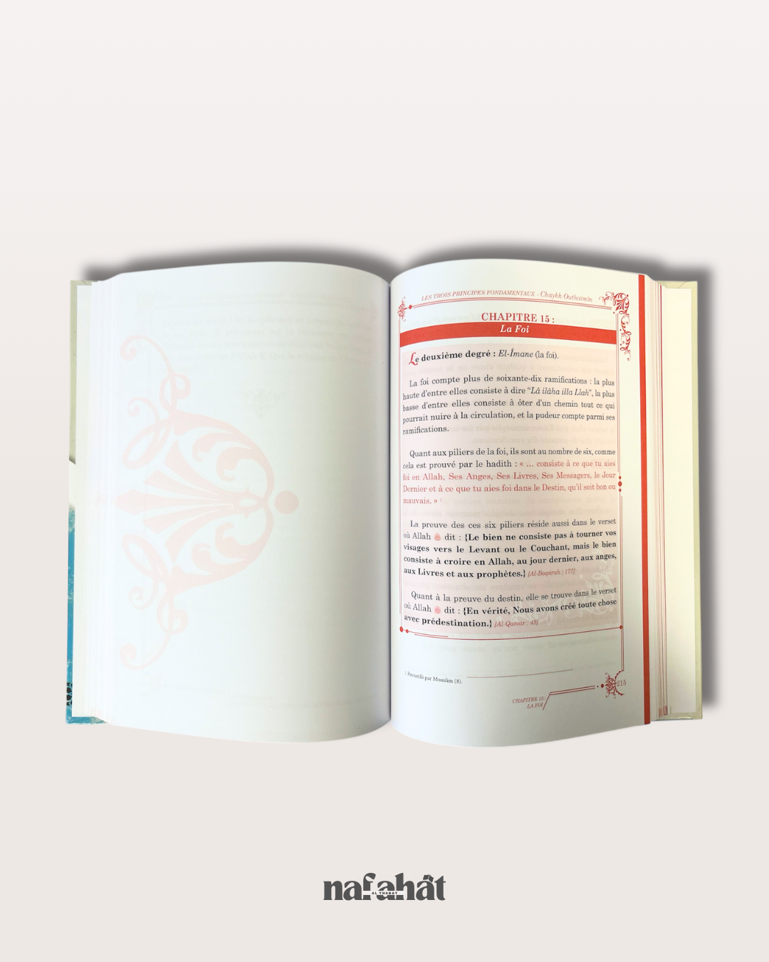 Les Trois Principes Fondamentaux (grand format) - Shaykh Raslan