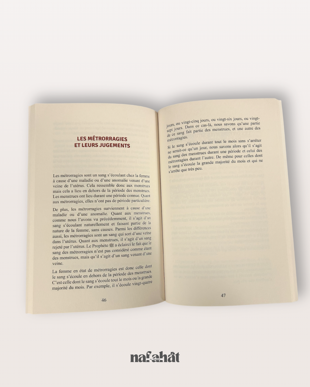 Les différents types de sang naturel chez la femme par le Shaykh Ar Ruhayli