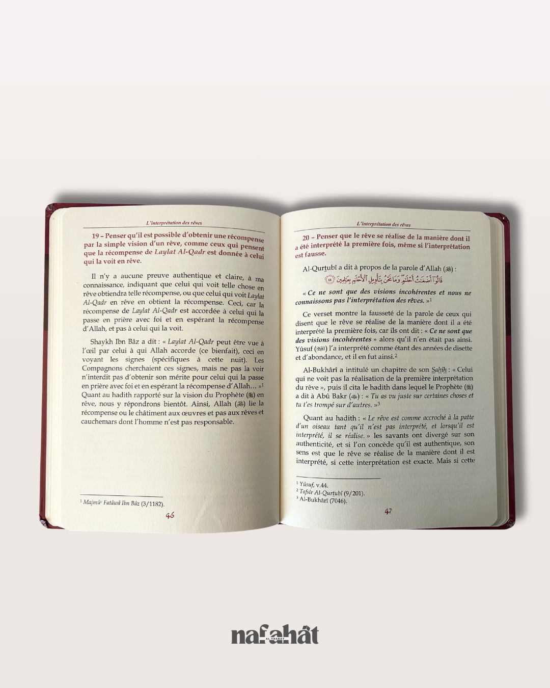 L'Interprétation des rêves (Règles Importantes et Erreurs Courants) - Préfacé par Shaykh As Sadhan